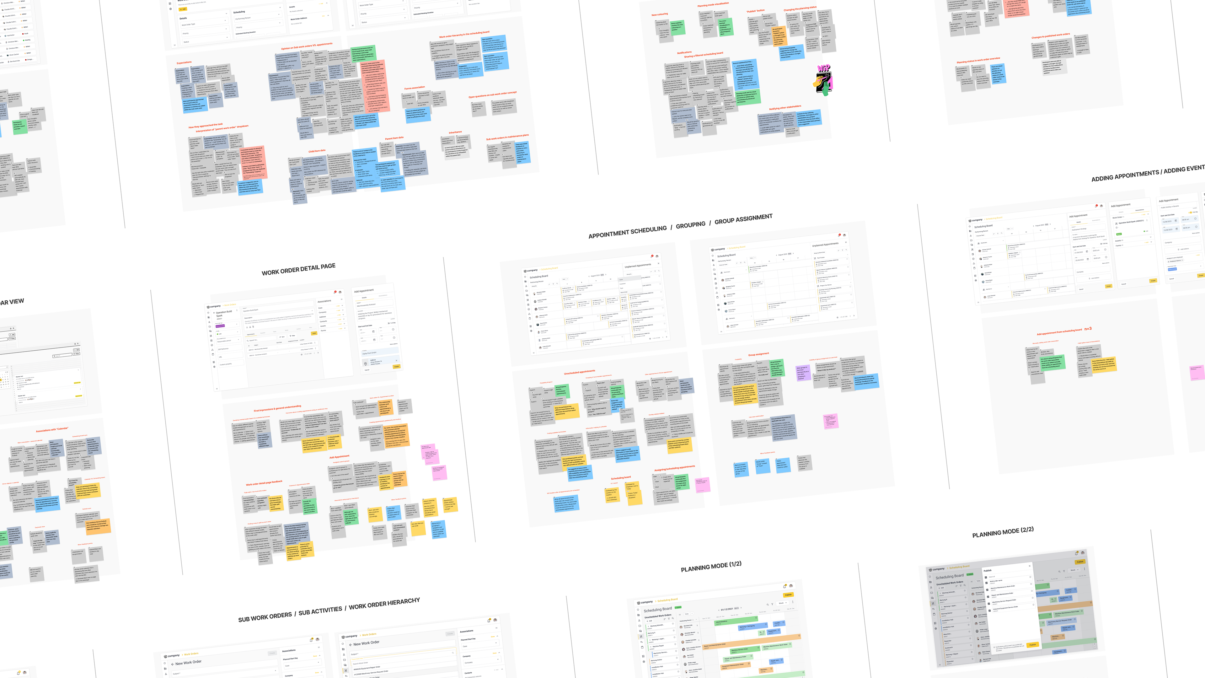 Reworked information architecture